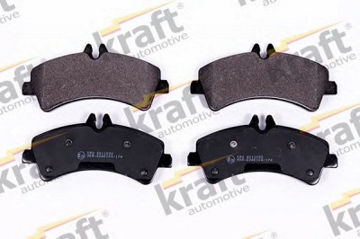 KRAFT AUTOMOTIVE 6011092 -  Комплект тормозных колодок, дисковый тормоз